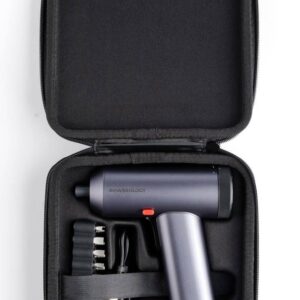 Powerology 30 Bits Electric Screwdriver Gun With Built-In LED Light - Space Gray - P30IN1CSS