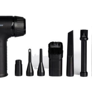 Green Lion 2 in 1 Wireless Vacuum Cleaner & Dust Blower 55W - Black