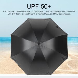UMBRELLA WITH FAN AND SPRAY