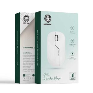 Green Lion G730 Wireless Mouse - White